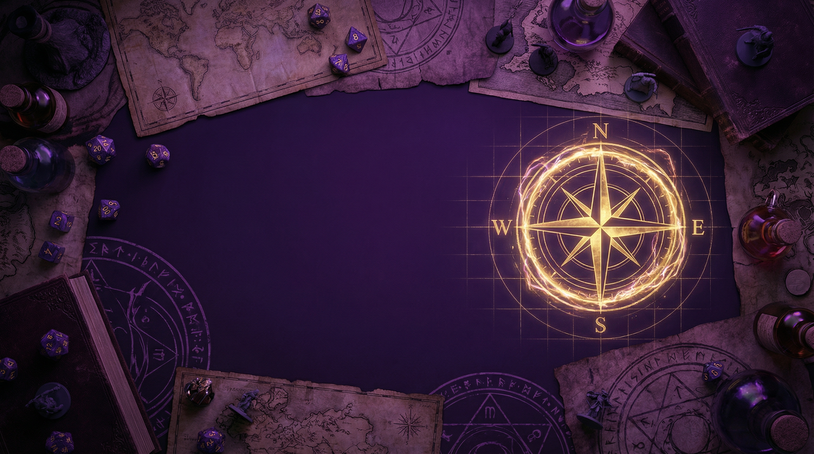 Dungeon Master controls map and world