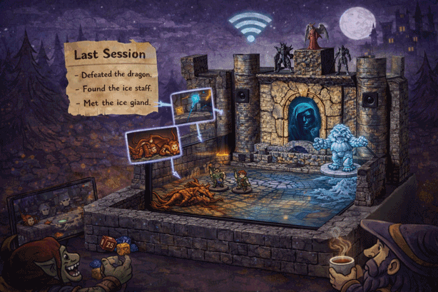 Automatic session notes and campaign memory
